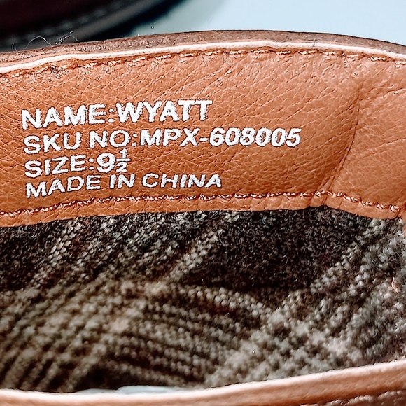 Polar Fox Wyatt Men's Dress Shoe - Picture 5 of 9